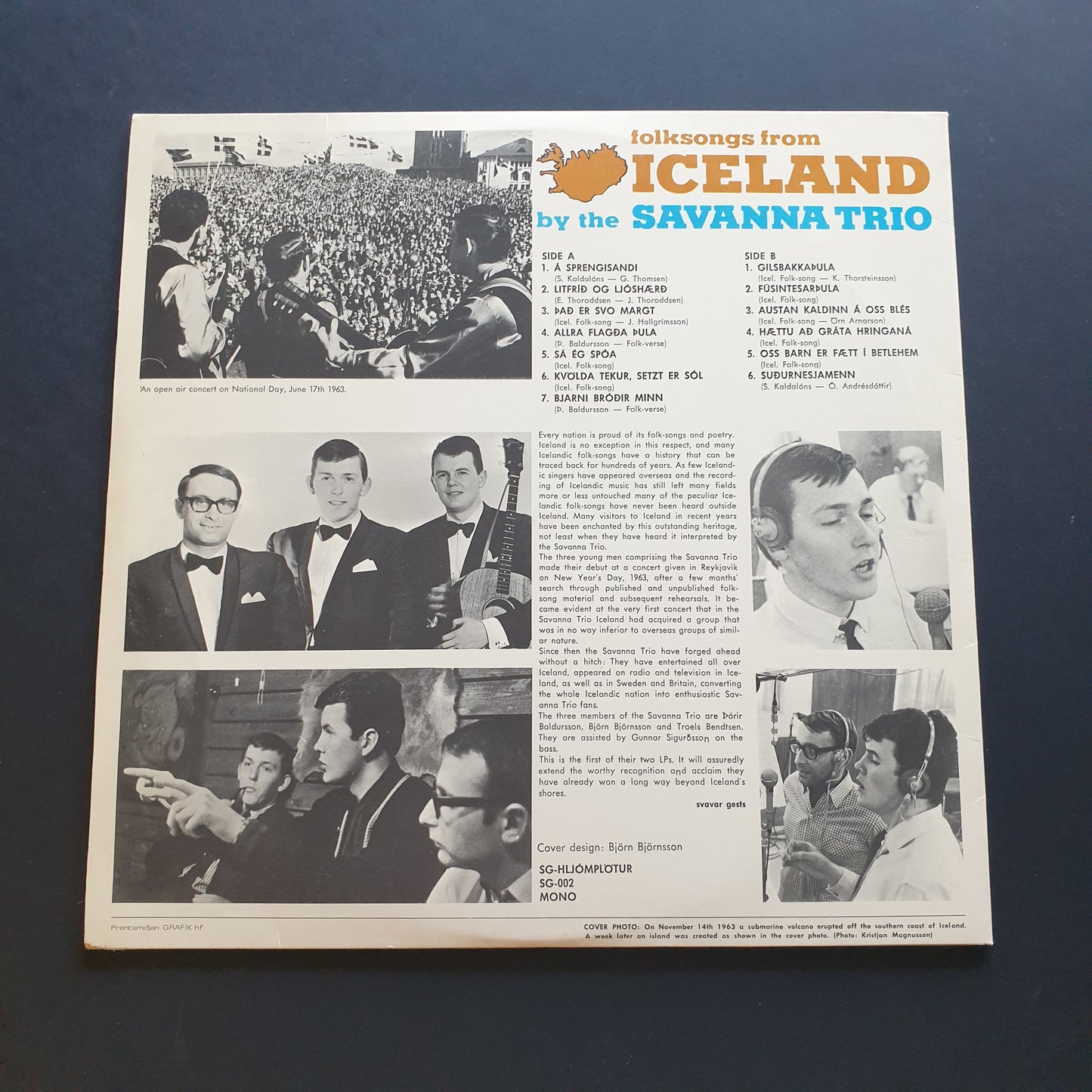 SAVANNA TRIO - Folksongs From Iceland