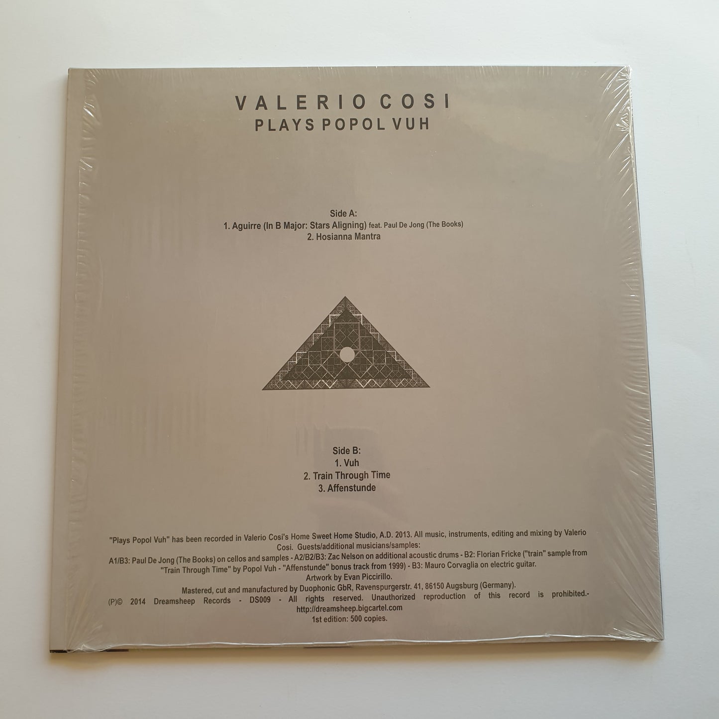VALERIO COSI - Plays Popol Vuh