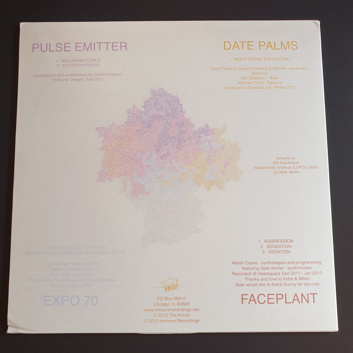 PULSE EMITTER / DATE PALMS / EXPO 70 / FACEPLANT - 4 Way Split