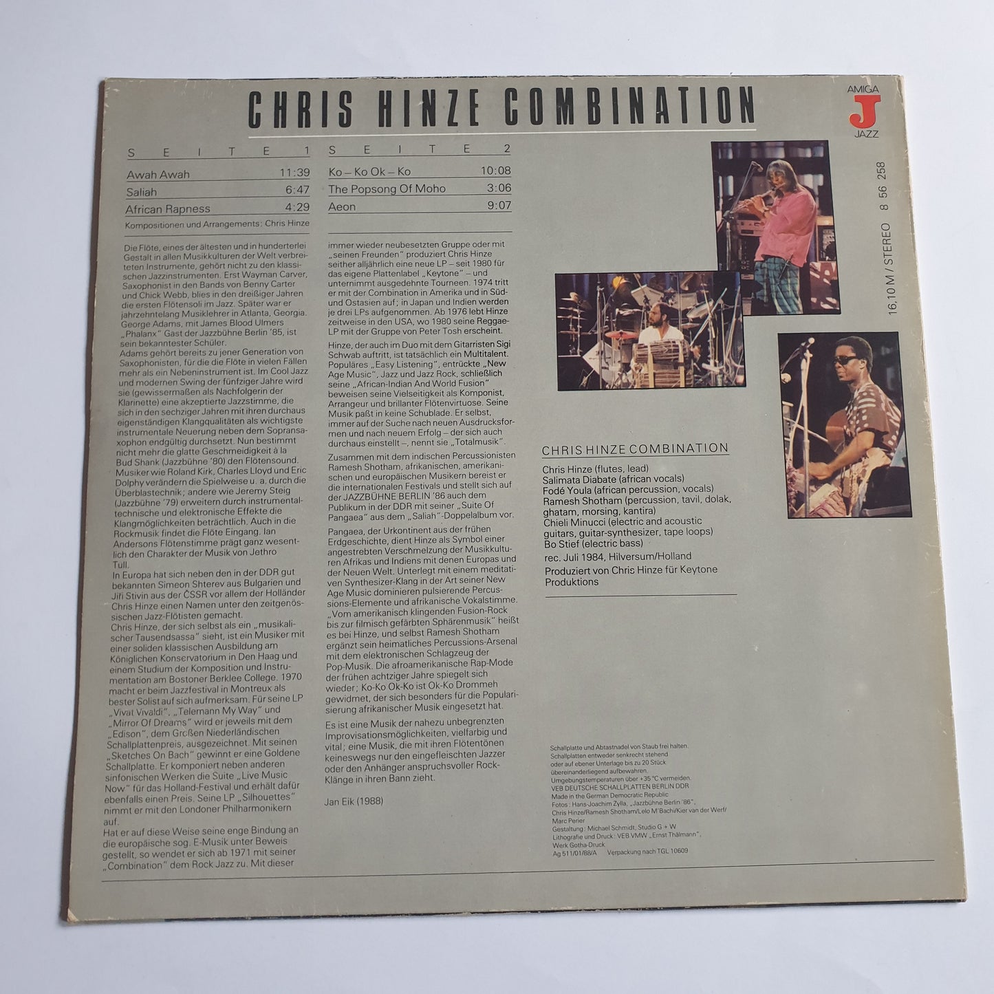 CHRIS HINZE COMBINATION - S/T