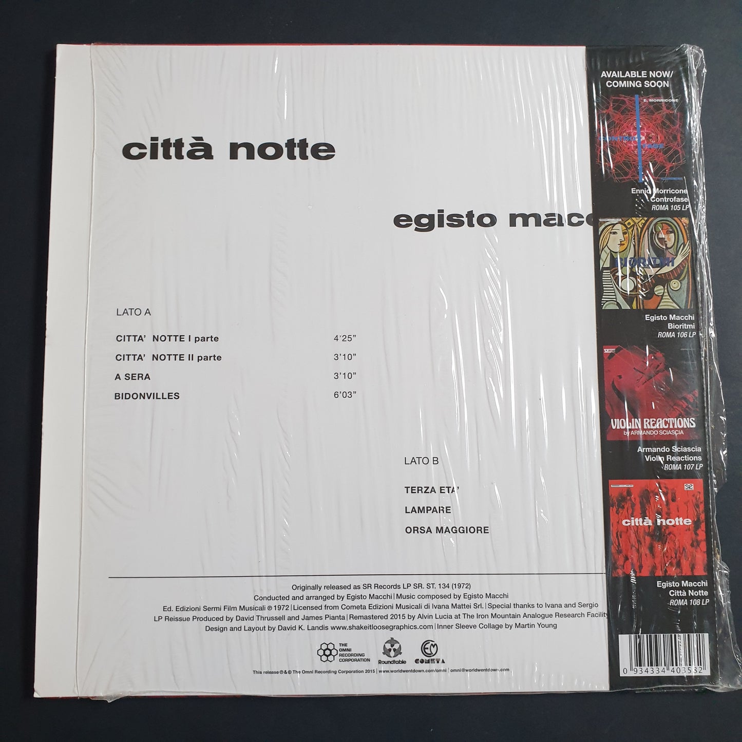 EGISTO MACCHI - Città Notte