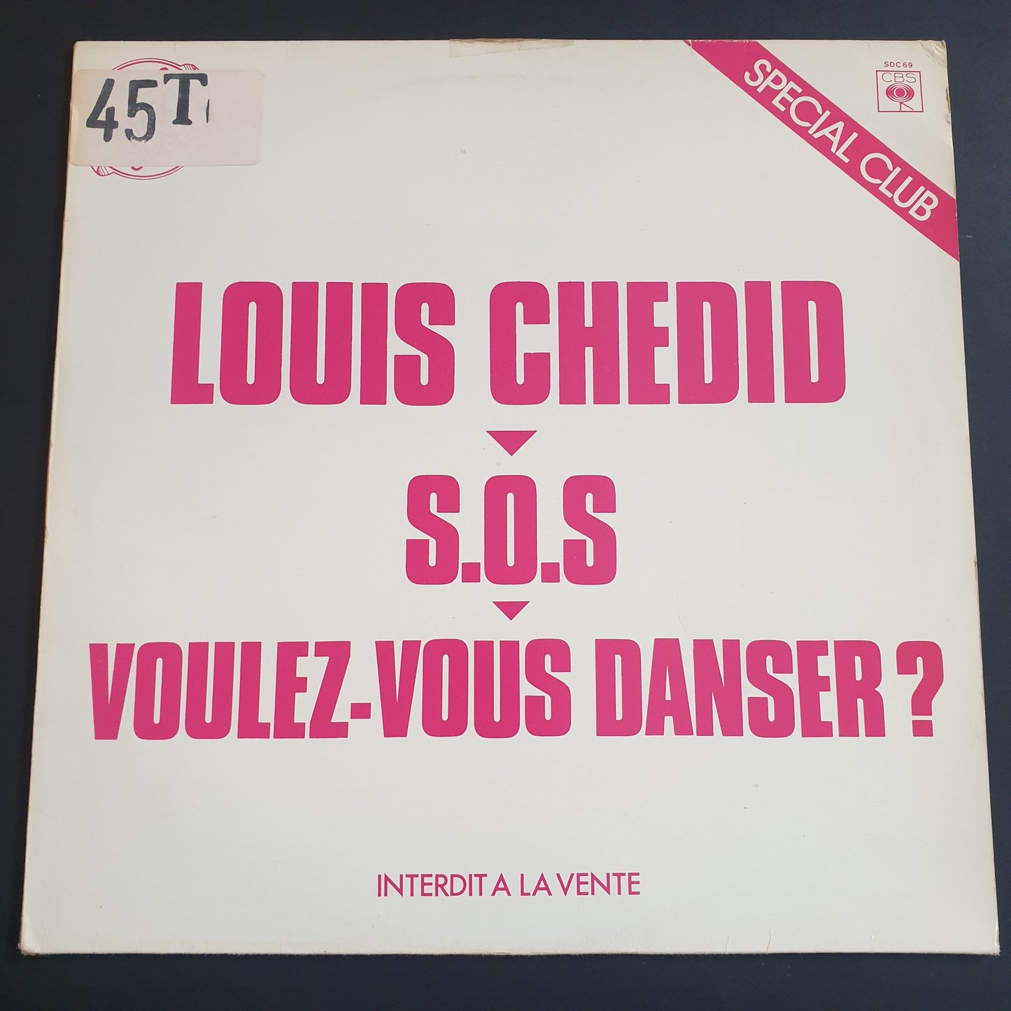LOUIS CHEDID - S.O.S. / Voulez-Vous Danser?