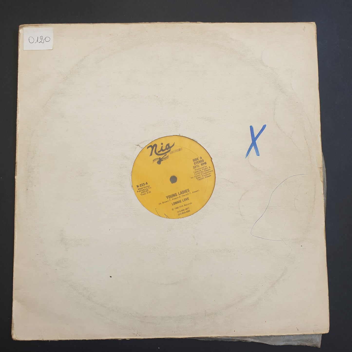 LONNIE LOVE - Young Ladies