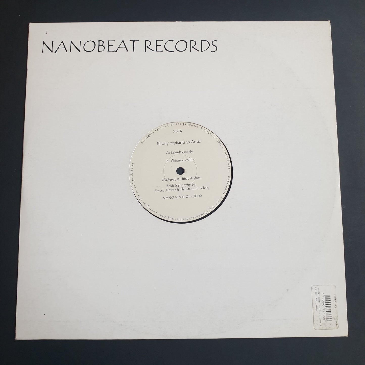 PHONY ORPHANTS vs ANTIX - Saturday Candy / Chicargo Collins