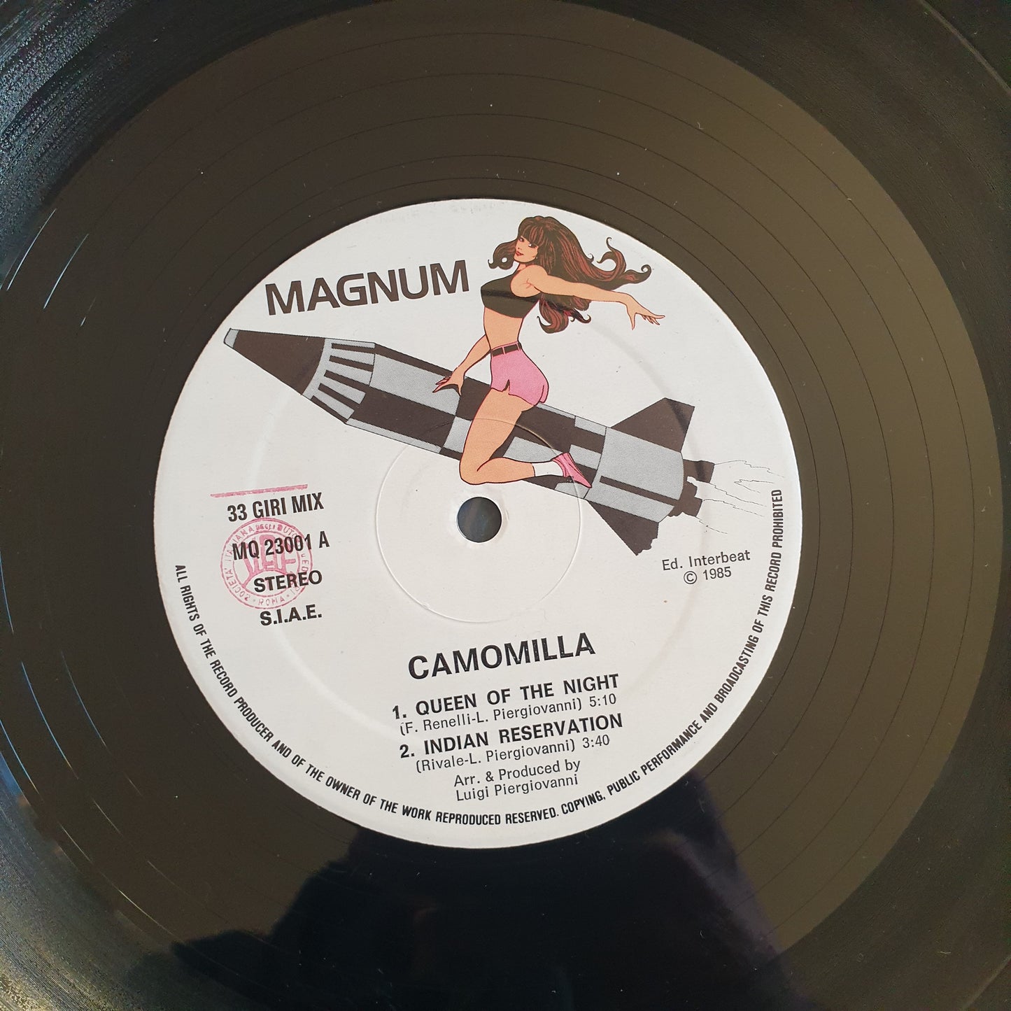 CAMOMILLA - Queen Of The Night