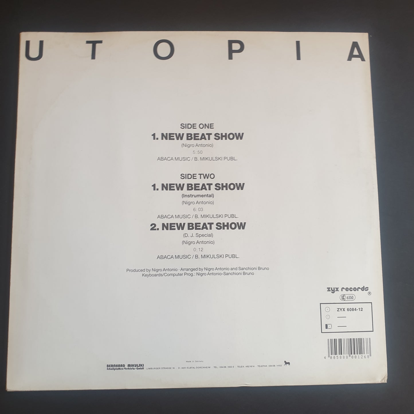 UTOPIA - New Beat Show