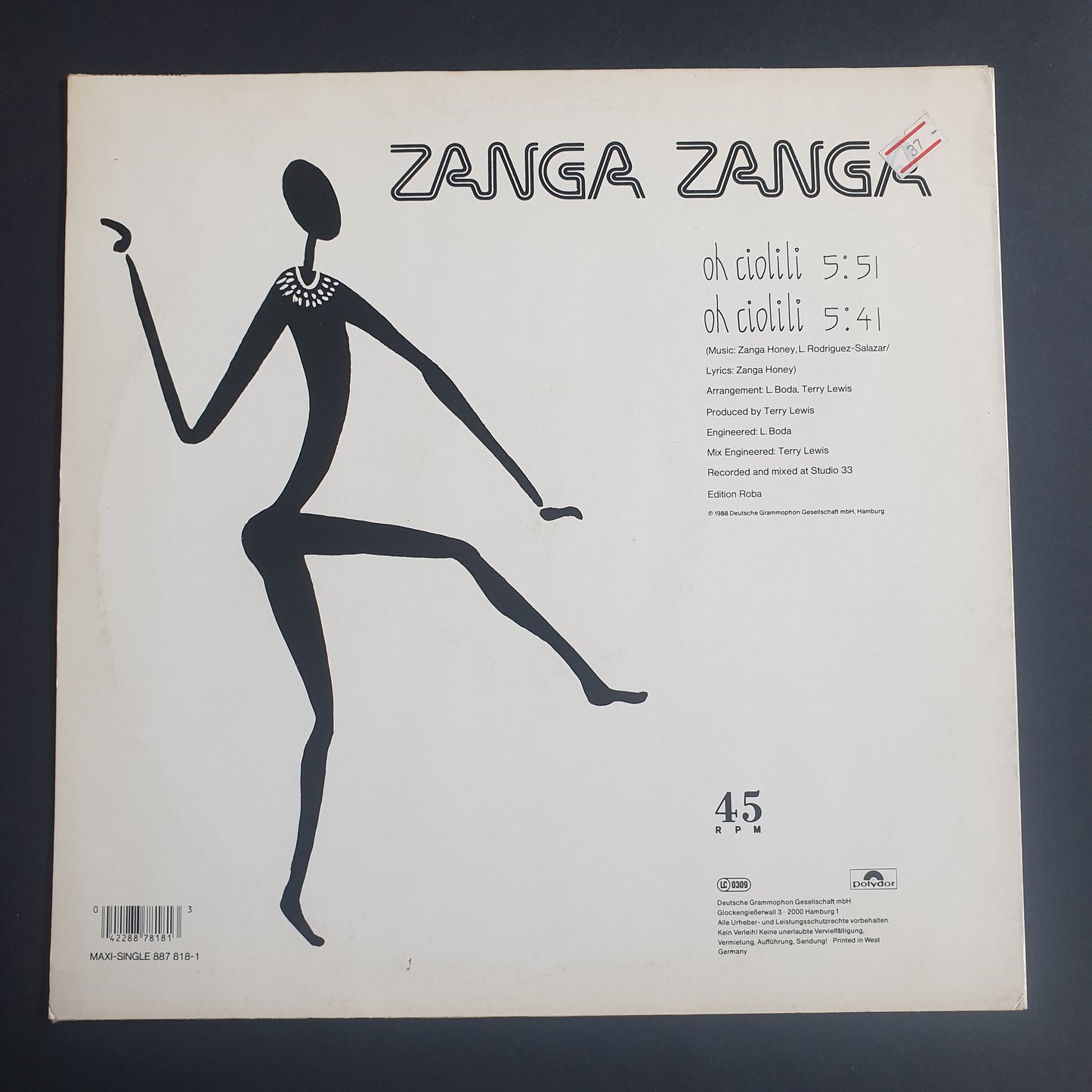 ZANGA ZANGA - Oh, Ciolili