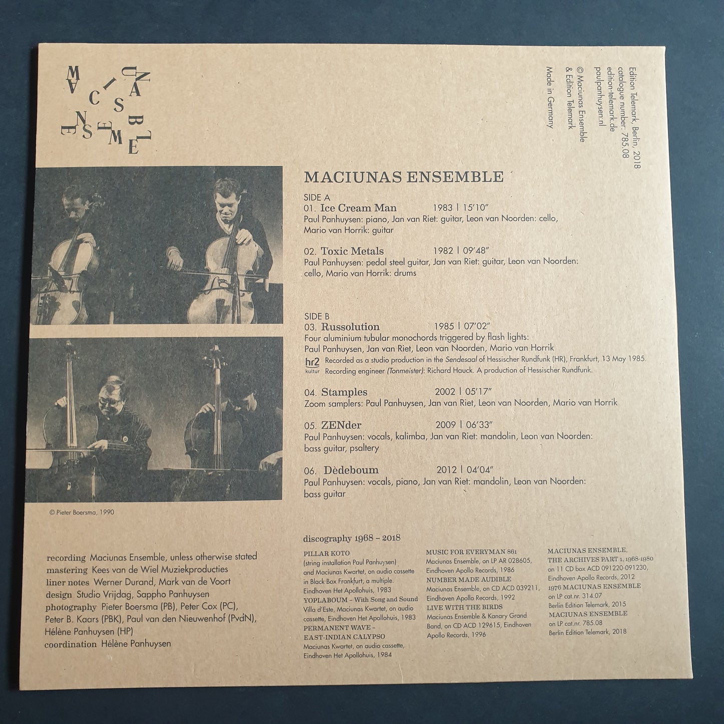 MACIUNAS ENSEMBLE - S/T