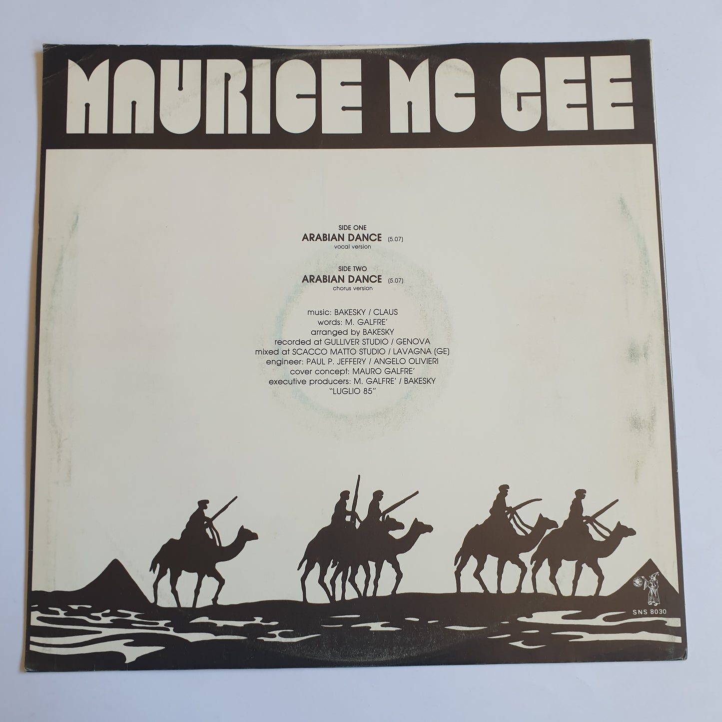 MAURICE MC GEE - Arabian Dance