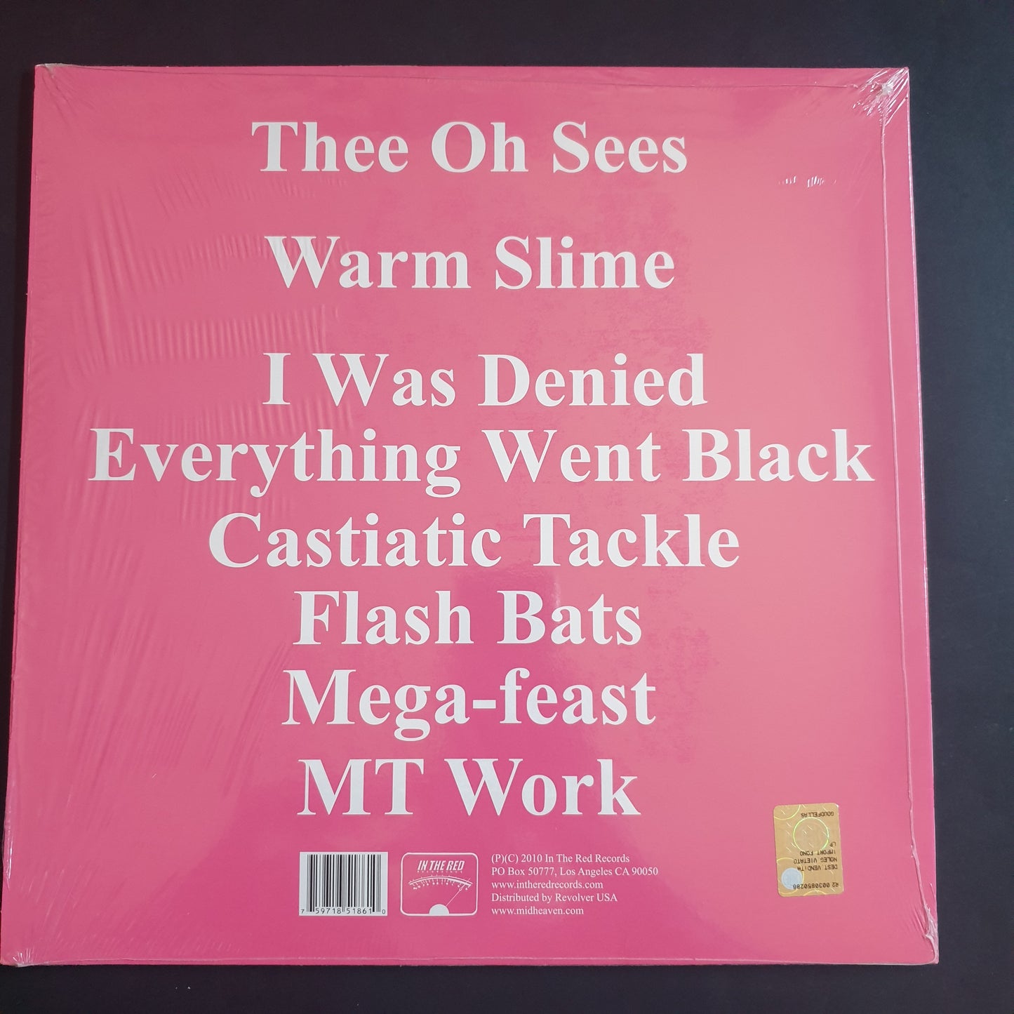 THEE OH SEES - Warm Slime