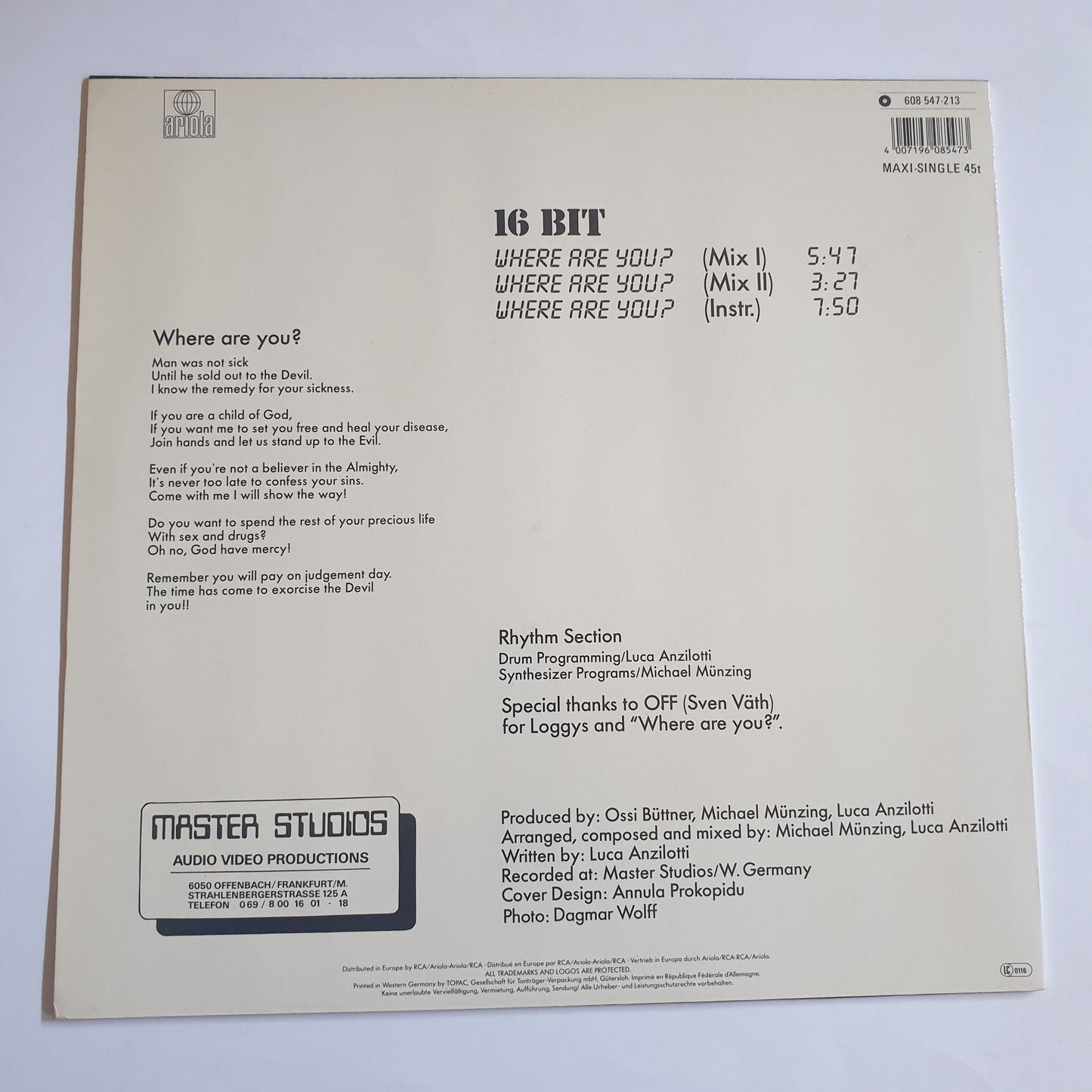 16 BIT - Where Are You?