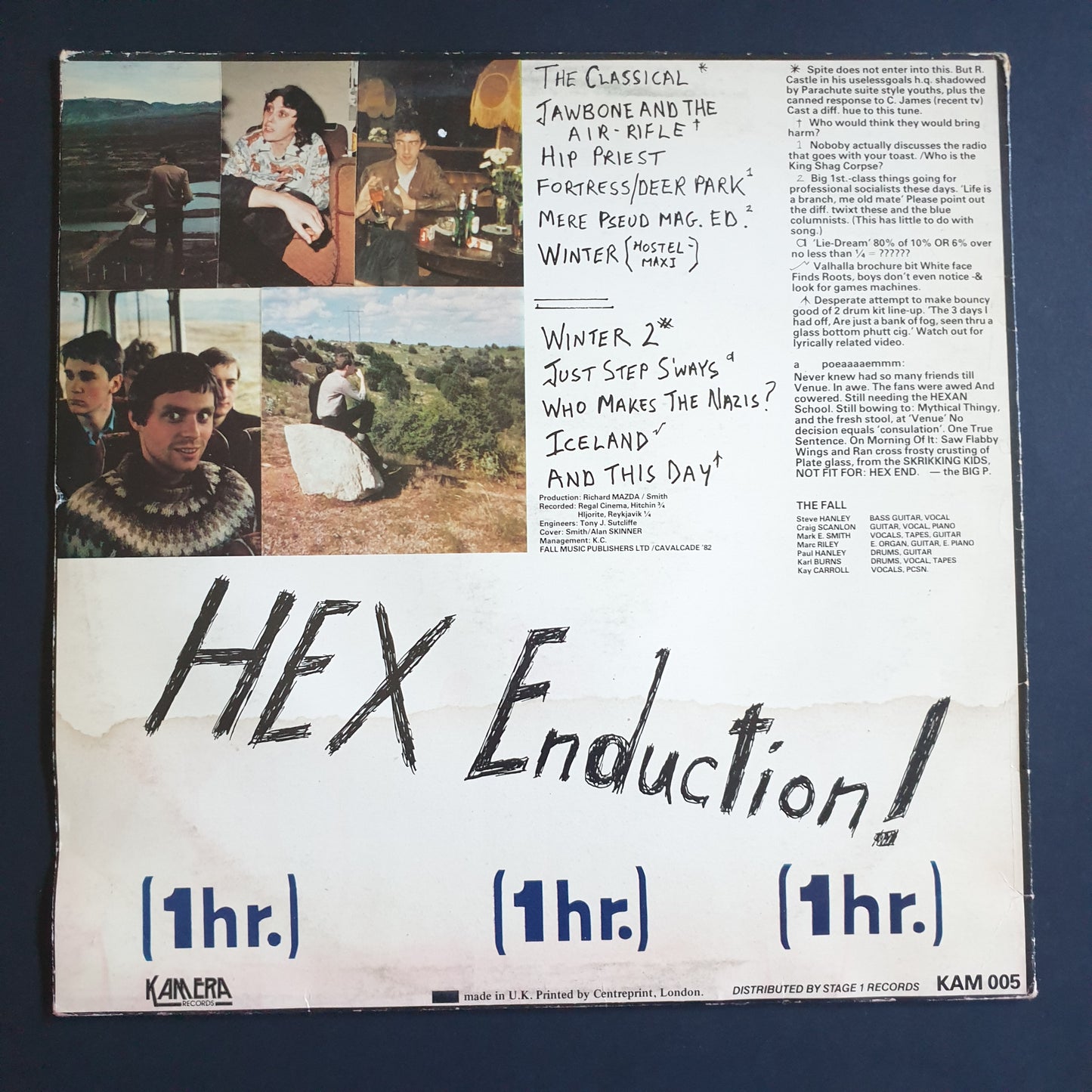 THE FALL - Hex Enduction Hour
