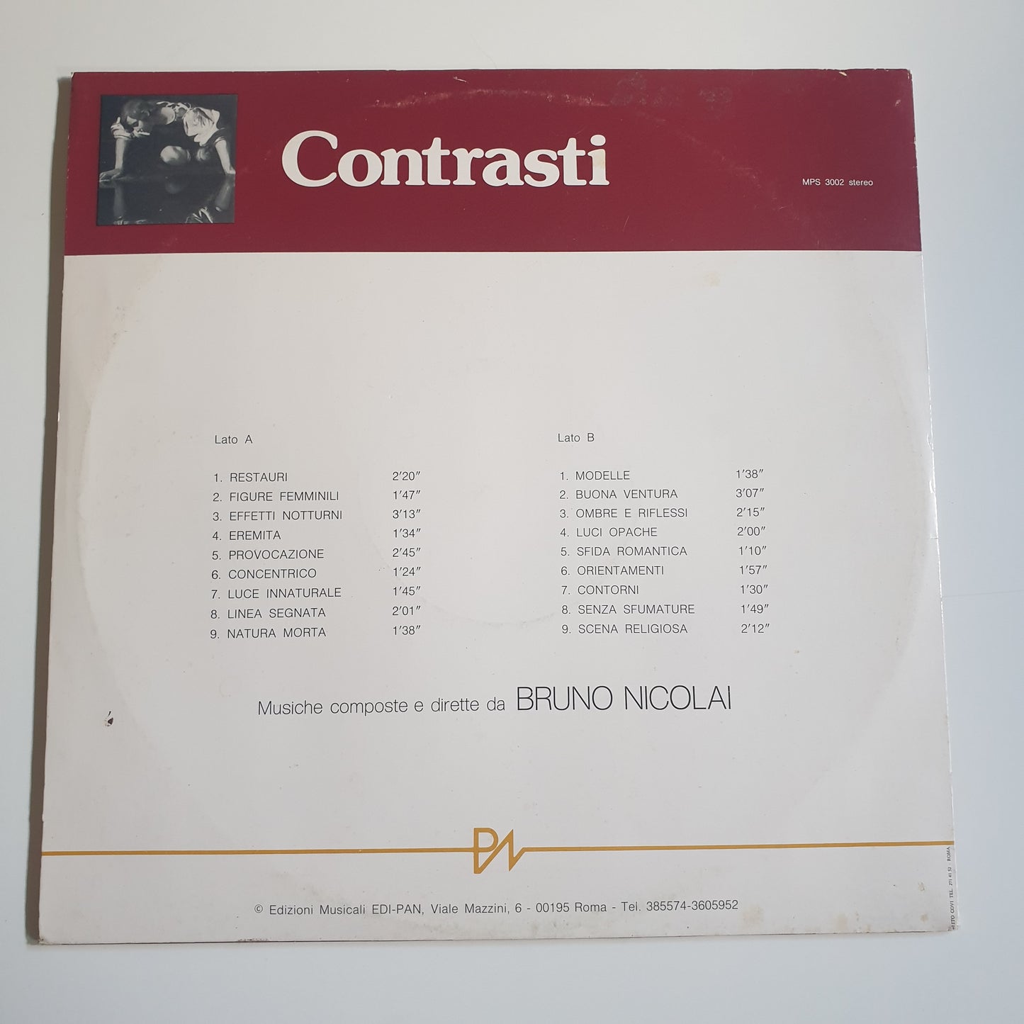 BRUNO NICOLAI - Contrasti