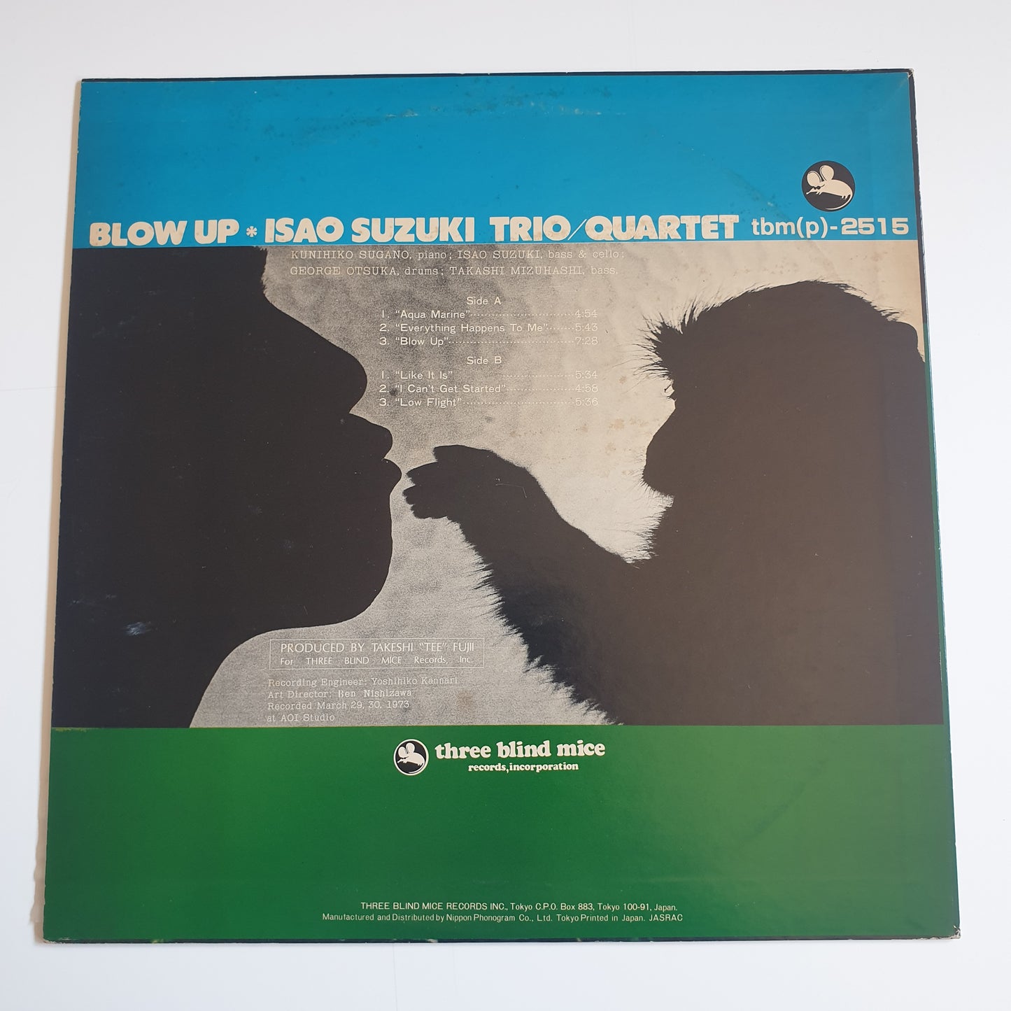 ISAO SUZUKI TRIO / QUARTET - Blow Up