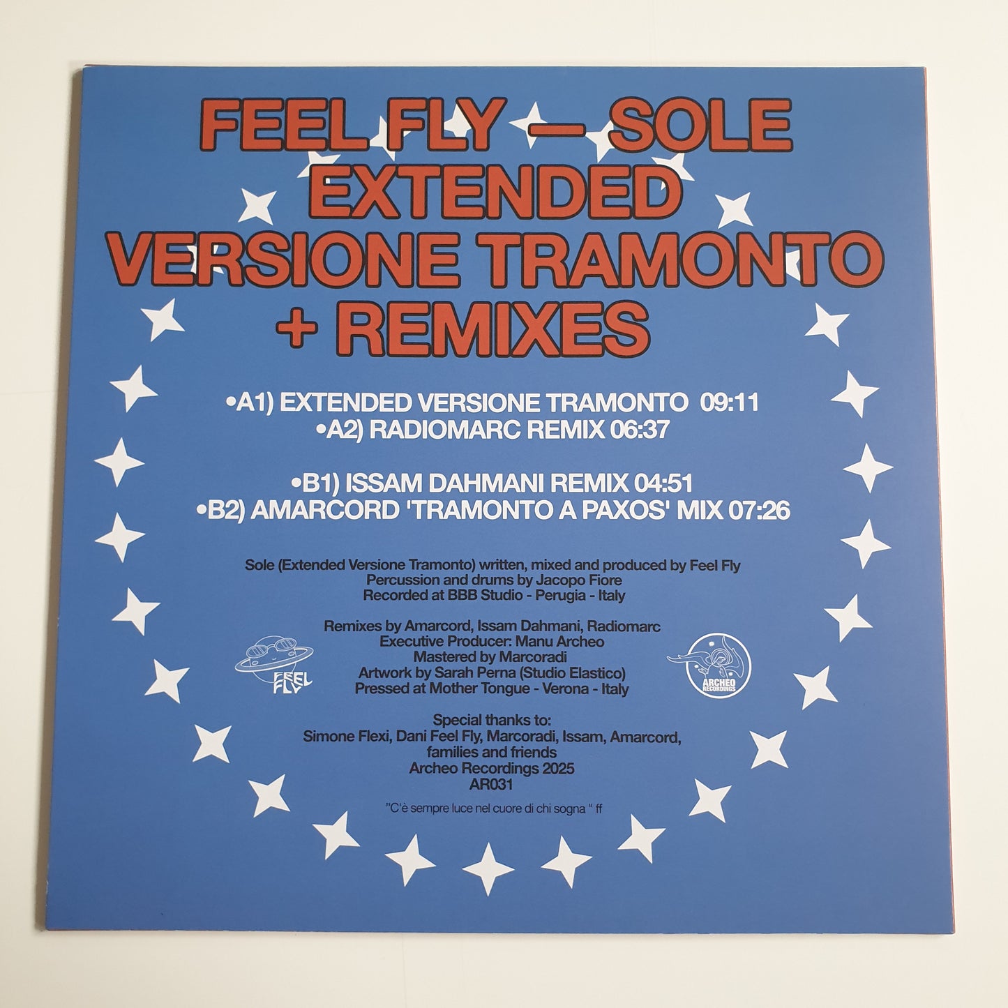 FEEL FLY - Sole (Extended Versione Tramonto + Remixes)