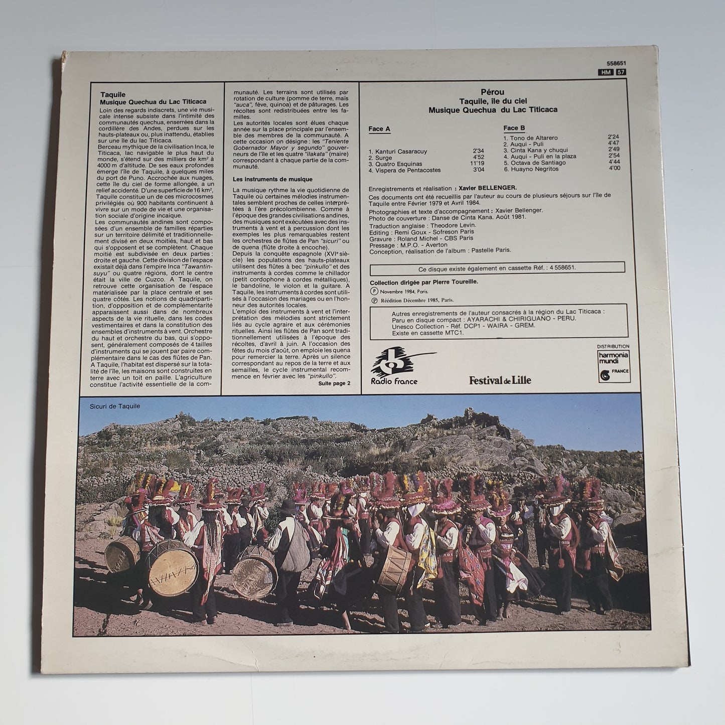 QUECHUA - Perou (Taquile, Île Du Ciel / Musique Quechua Du Lac Titicaca)