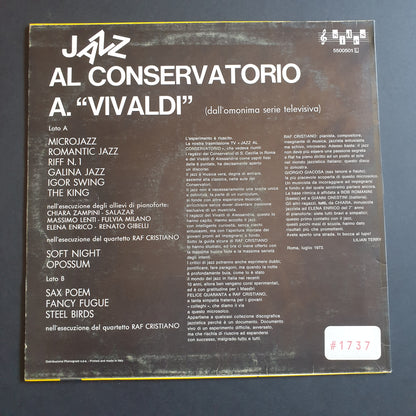 RAF CRISTIANO / FELICE QUARANTA - Jazz Al Conservatorio A. Vivaldi