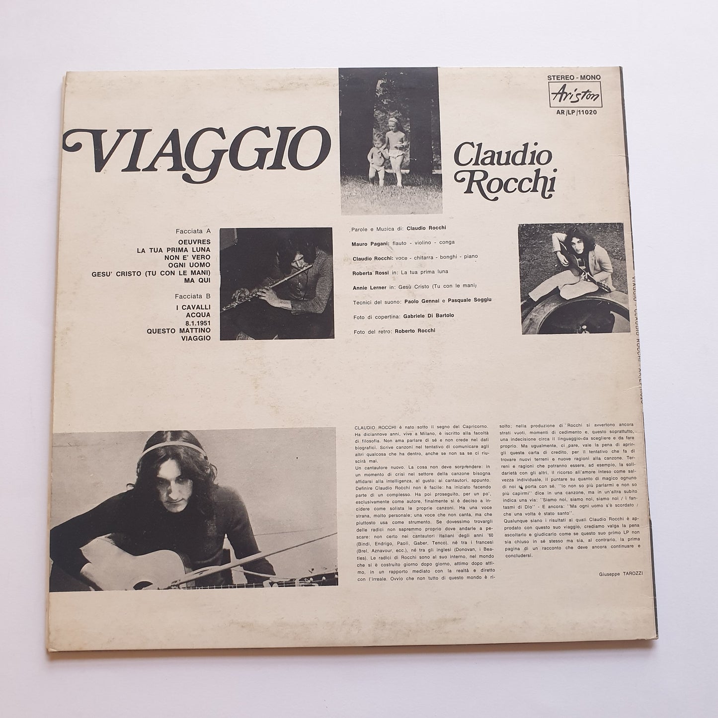 CLAUDIO ROCCHI - Viaggio