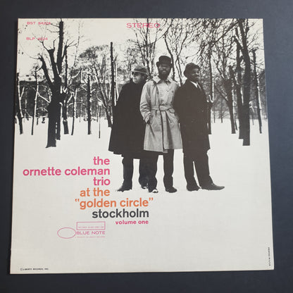 THE ORNETTE COLEMAN TRIO - At The Golden Circle Stockholm, Volume One