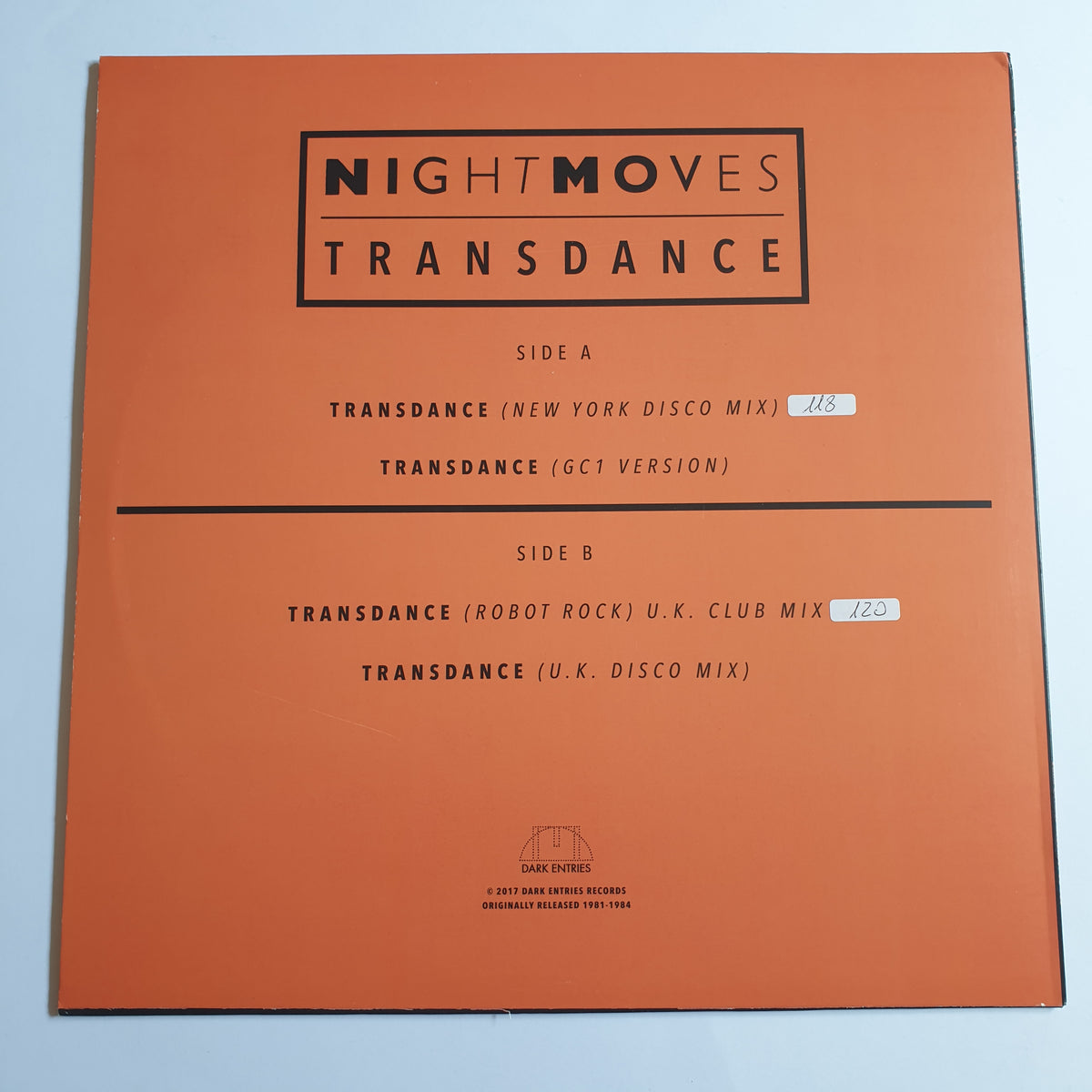 Transdance NIGHTMOVES - Transdance – caveargento