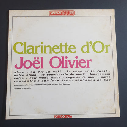 JOËL OLIVIER - Clarinette d'Or