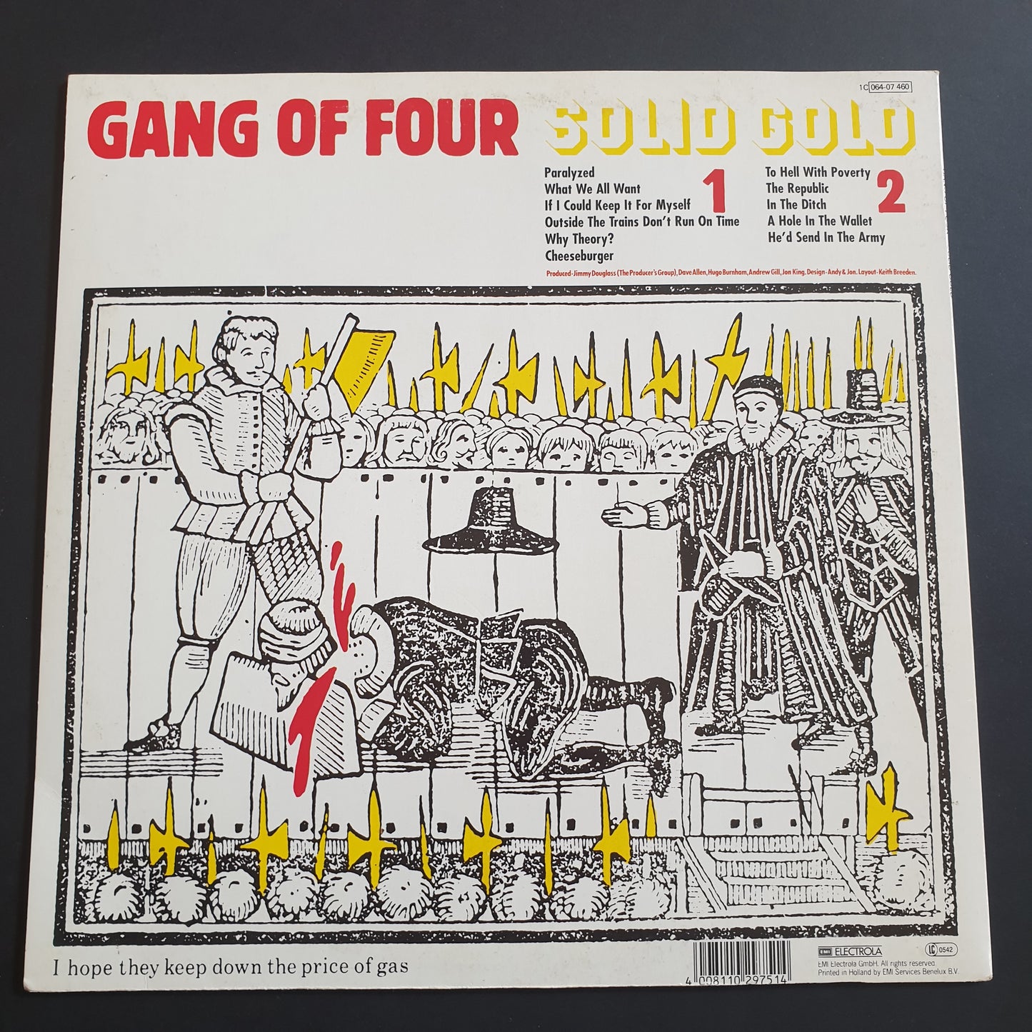 GANG OF FOUR - Solid Gold