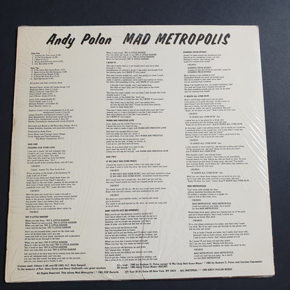 ANDY POLON - Mad Metropolis