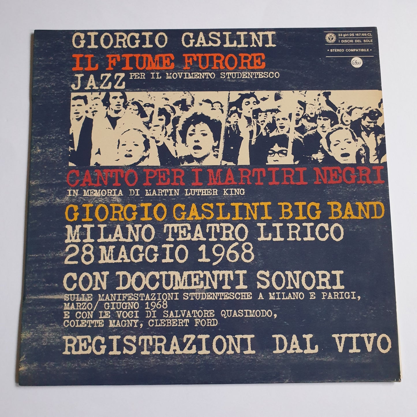 GIORGIO GASLINI BIG BAND - Il Fiume Furore