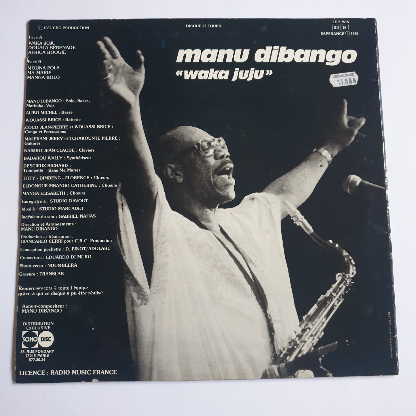 MANU DIBANGO - Waka Juju