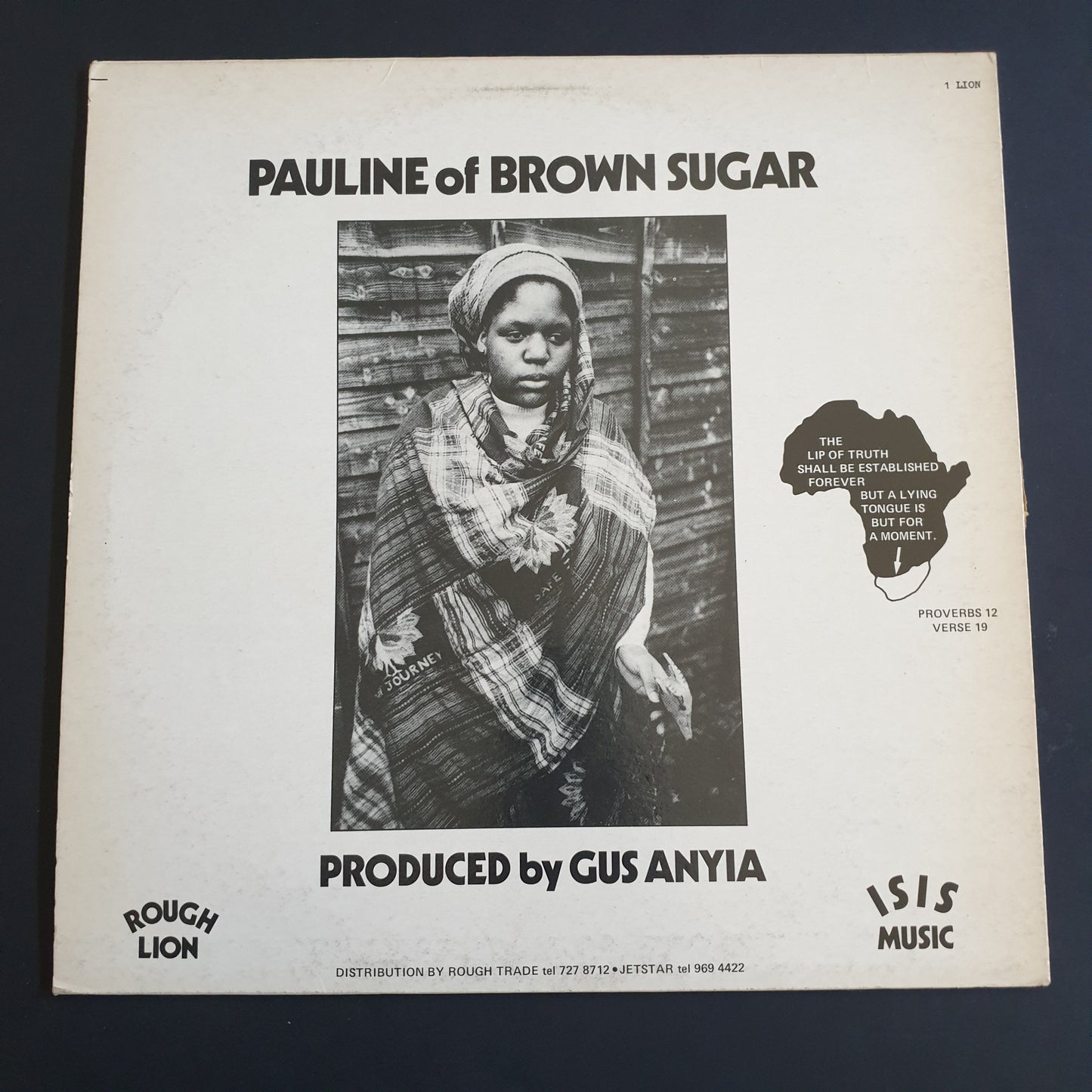 PAULINE OF BROWN SUGAR - Me And My Dread