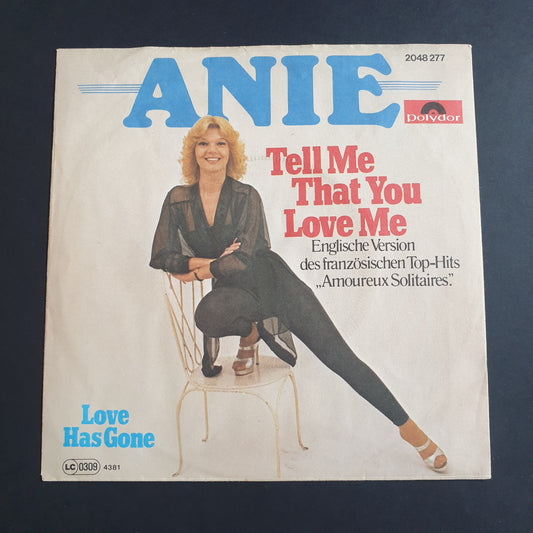 ANIE - Tell Me That You Love Me