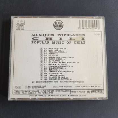 V.A. - Musiques Populaires Chili - Popular Music Of Chile