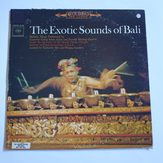 GAMELAN GONG SEKAR ANDJAR - The Exotic Sounds Of Bali