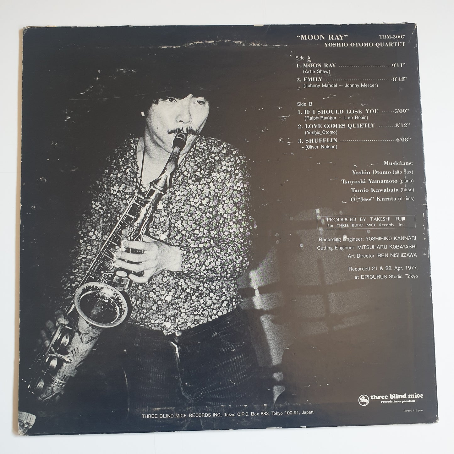YOSHIO OTOMO QUARTET - Moon Ray