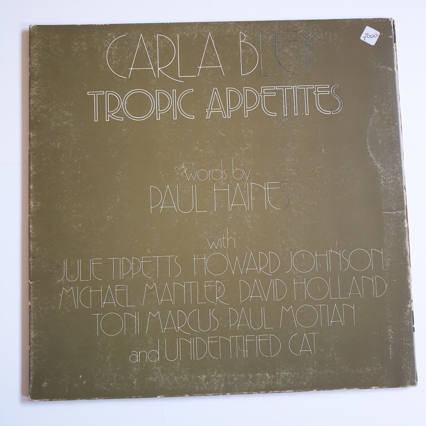 CARLA BLEY - Tropic Appetites