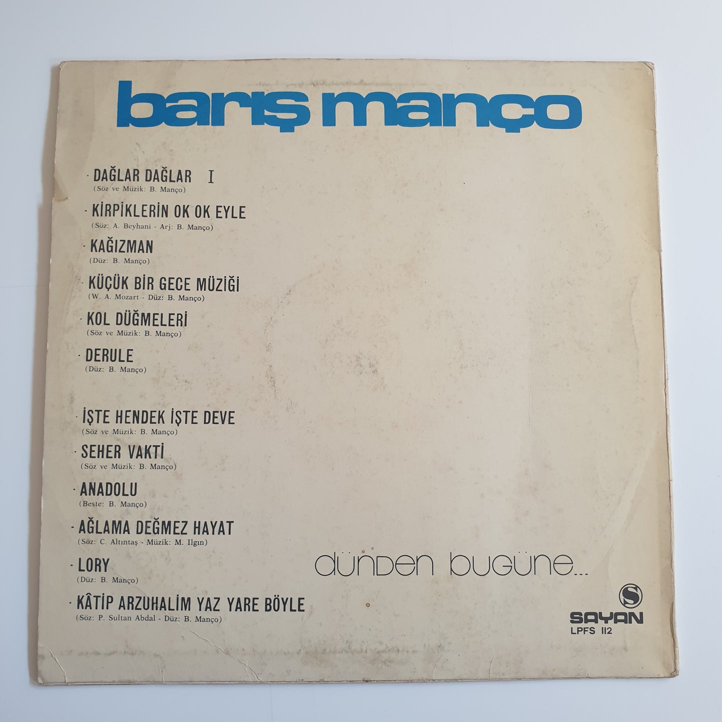 Barış Manço - Dünden Bugüne...