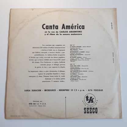 CARLOS ARGENTINO Y EL RITMO DE LA SONORA MATANCERA - Canta América