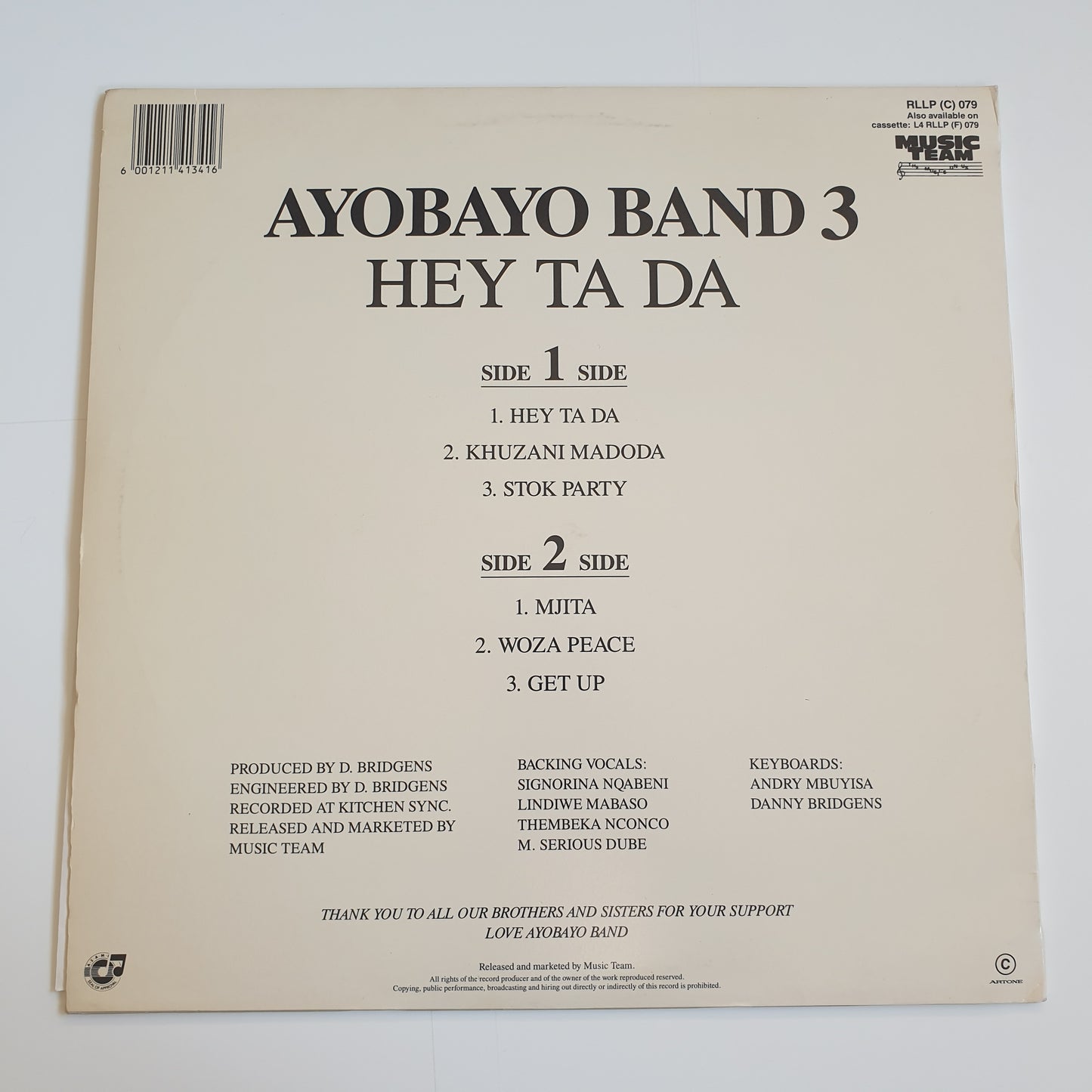 AYOBAYO BAND - Hey Ta Da