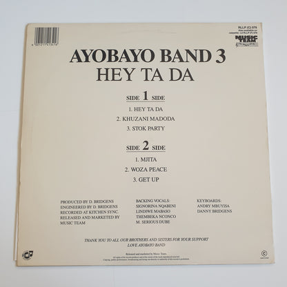 AYOBAYO BAND - Hey Ta Da