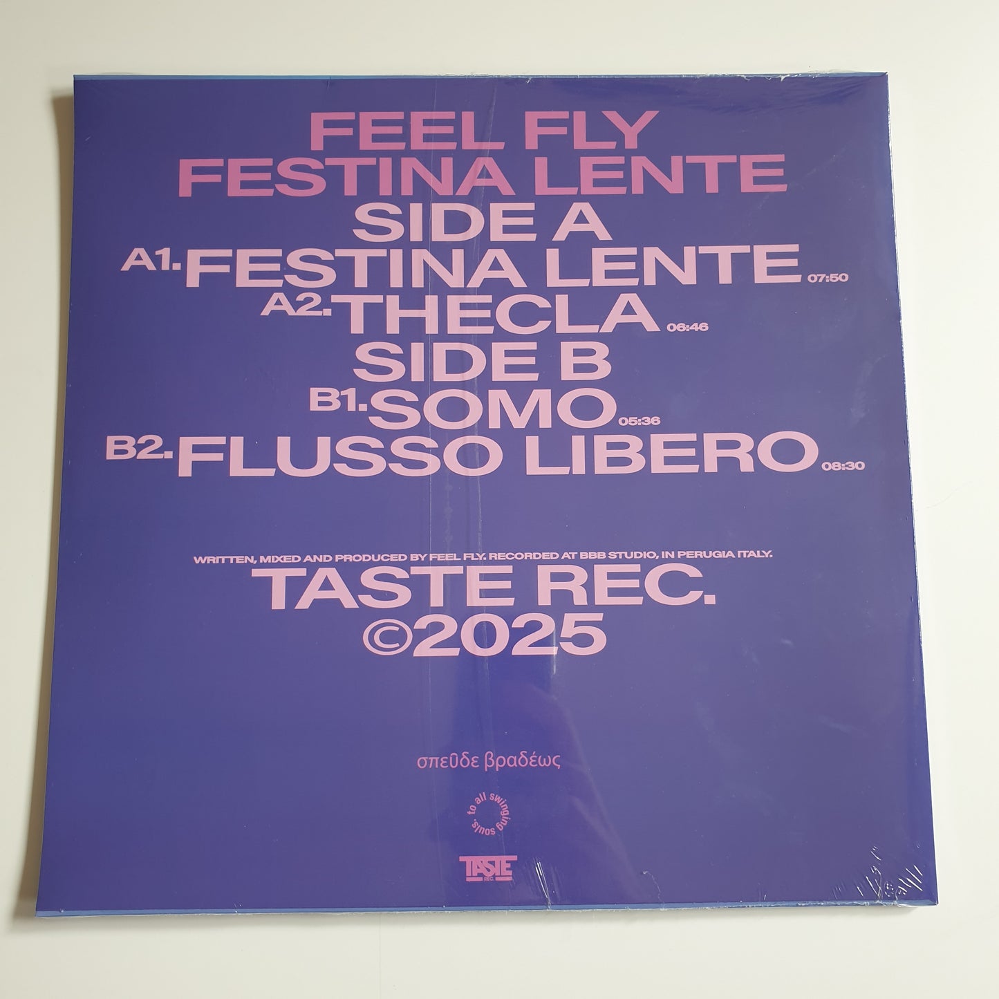 FEEL FLY - Festina Lente