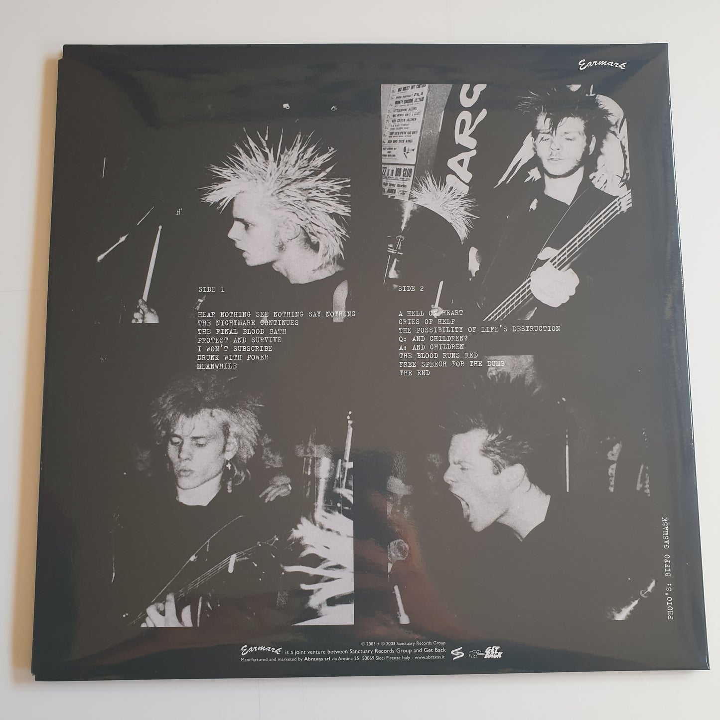 DISCHARGE - Hear Nothing See Nothing Say Nothing