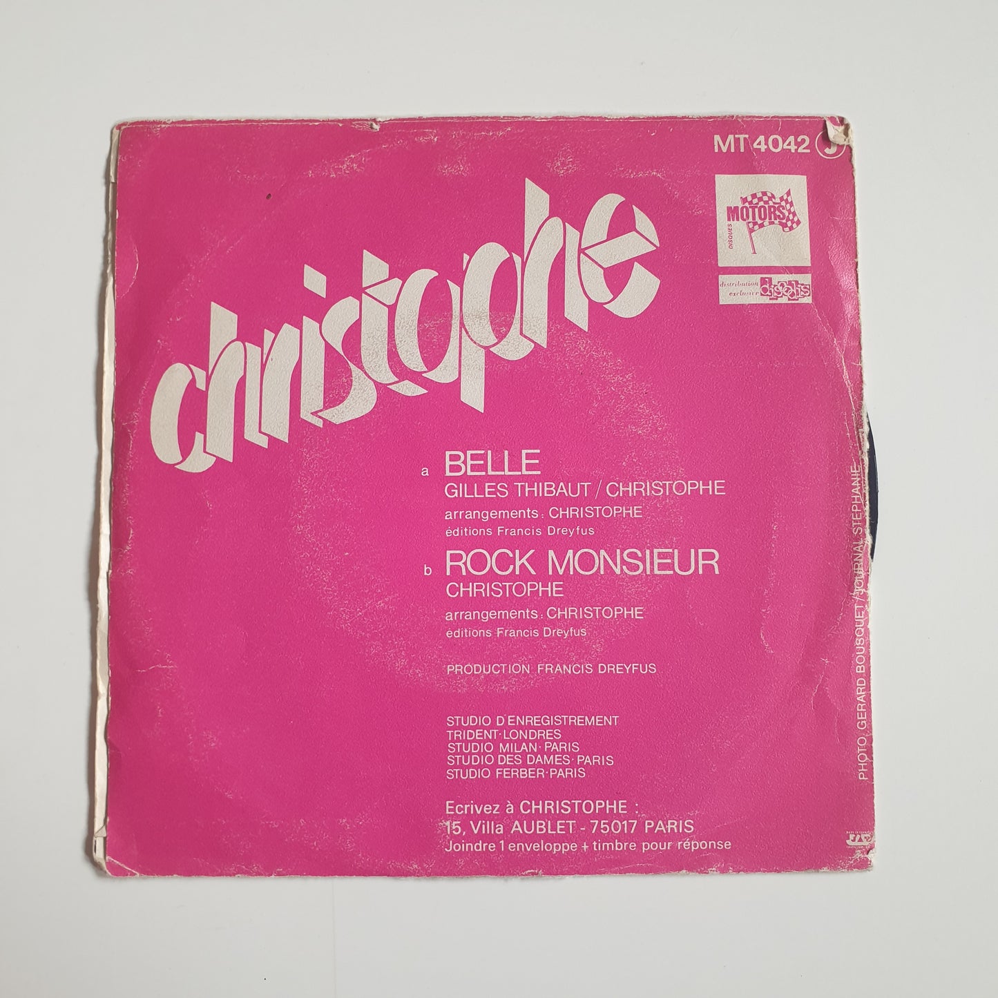 CHRISTOPHE - Belle