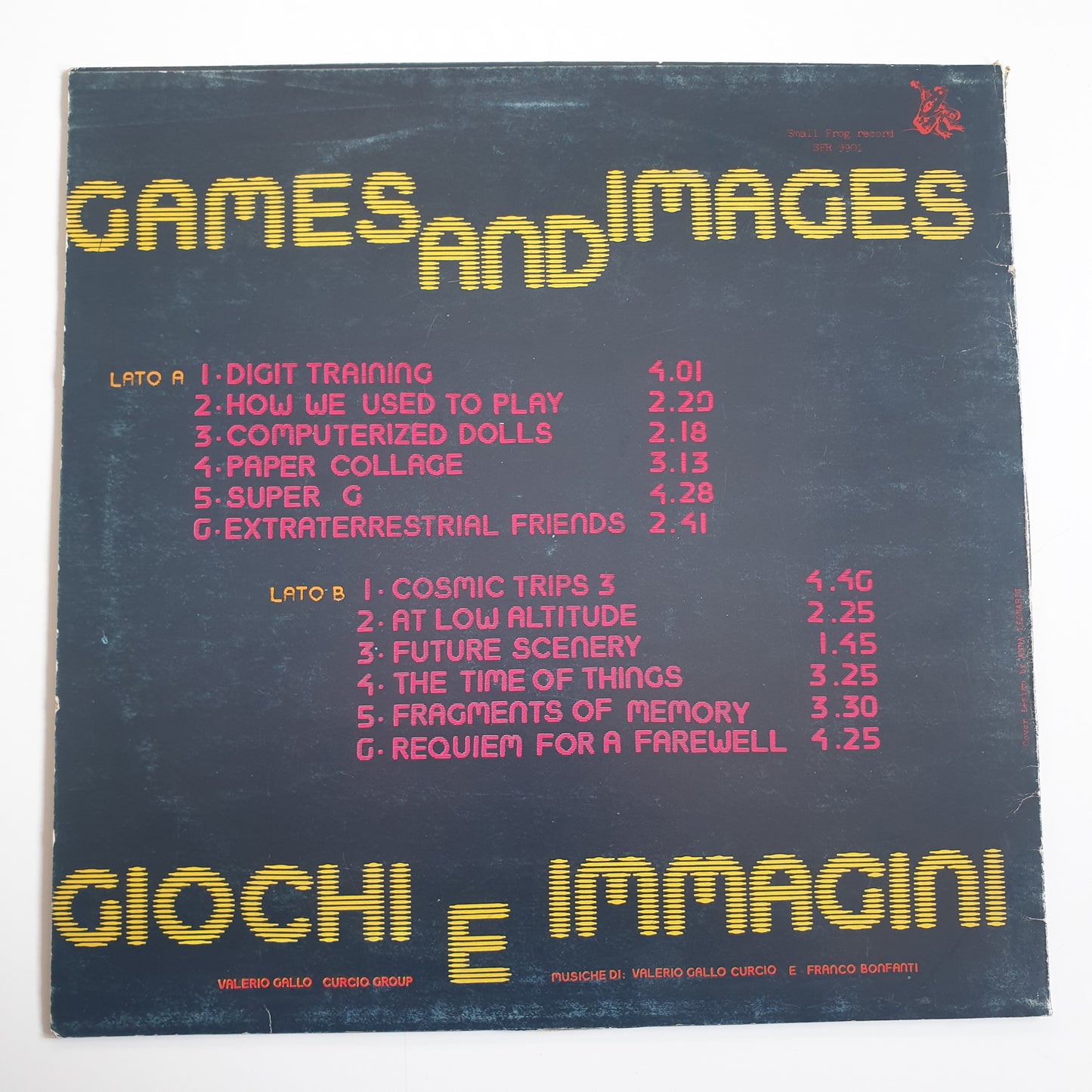 VALERIO GALLO CURCIO GROUP - Games And Images Giochi e Immagini