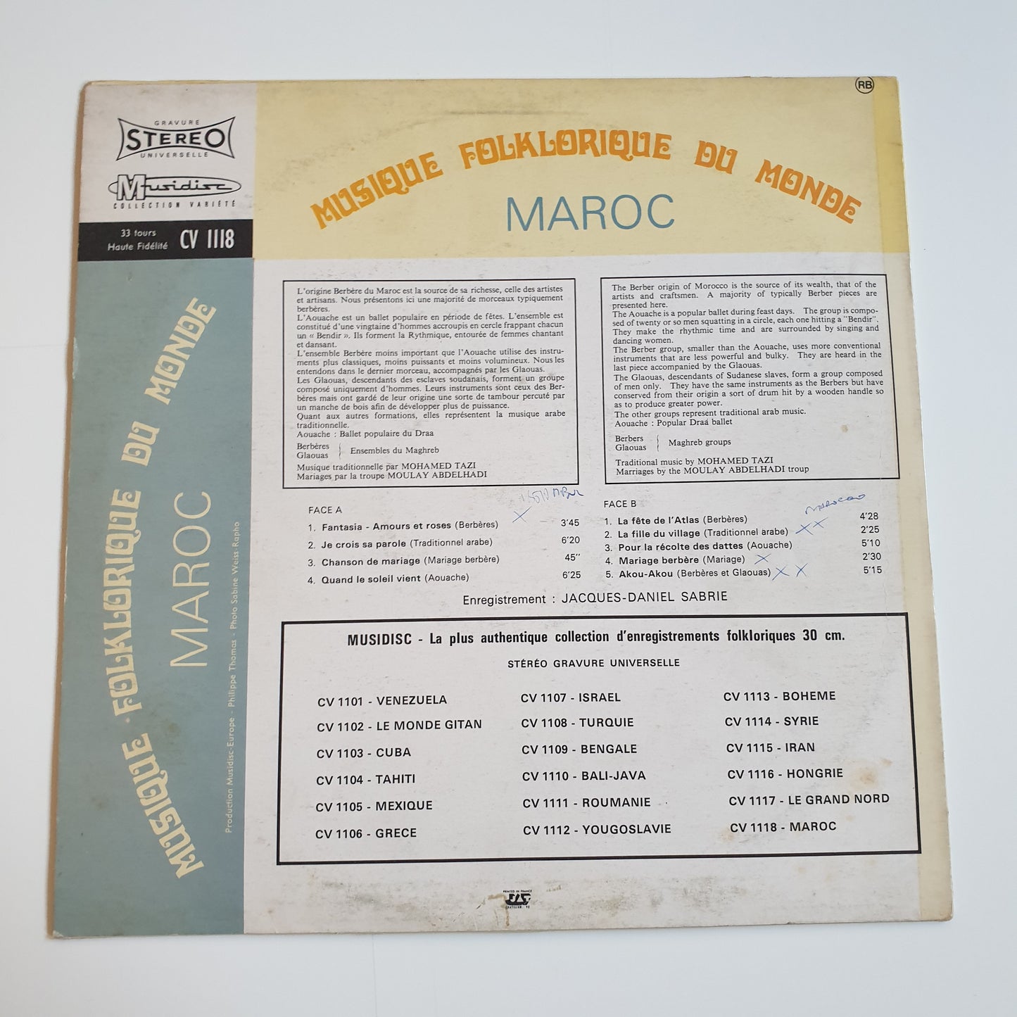 V.A. - Maroc