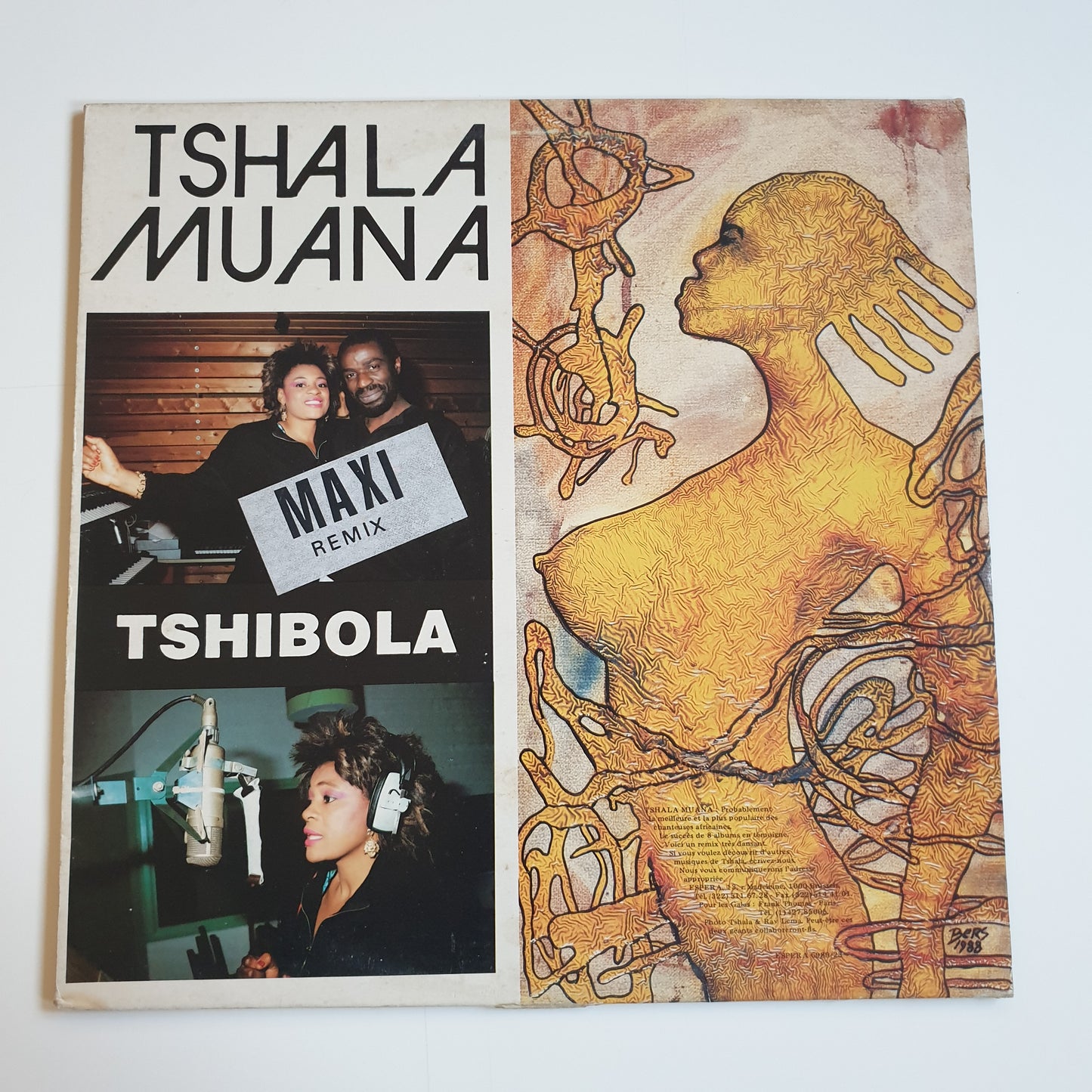 TSHALA MUANA / LES CHOC STARS DU ZAIRE - Tshibola / Nakombe Nga