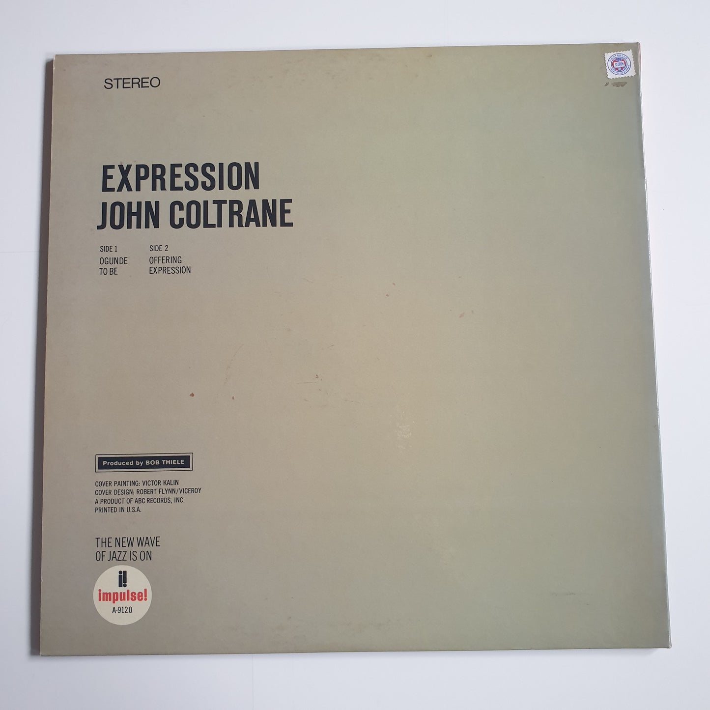 JOHN COLTRANE - Expression