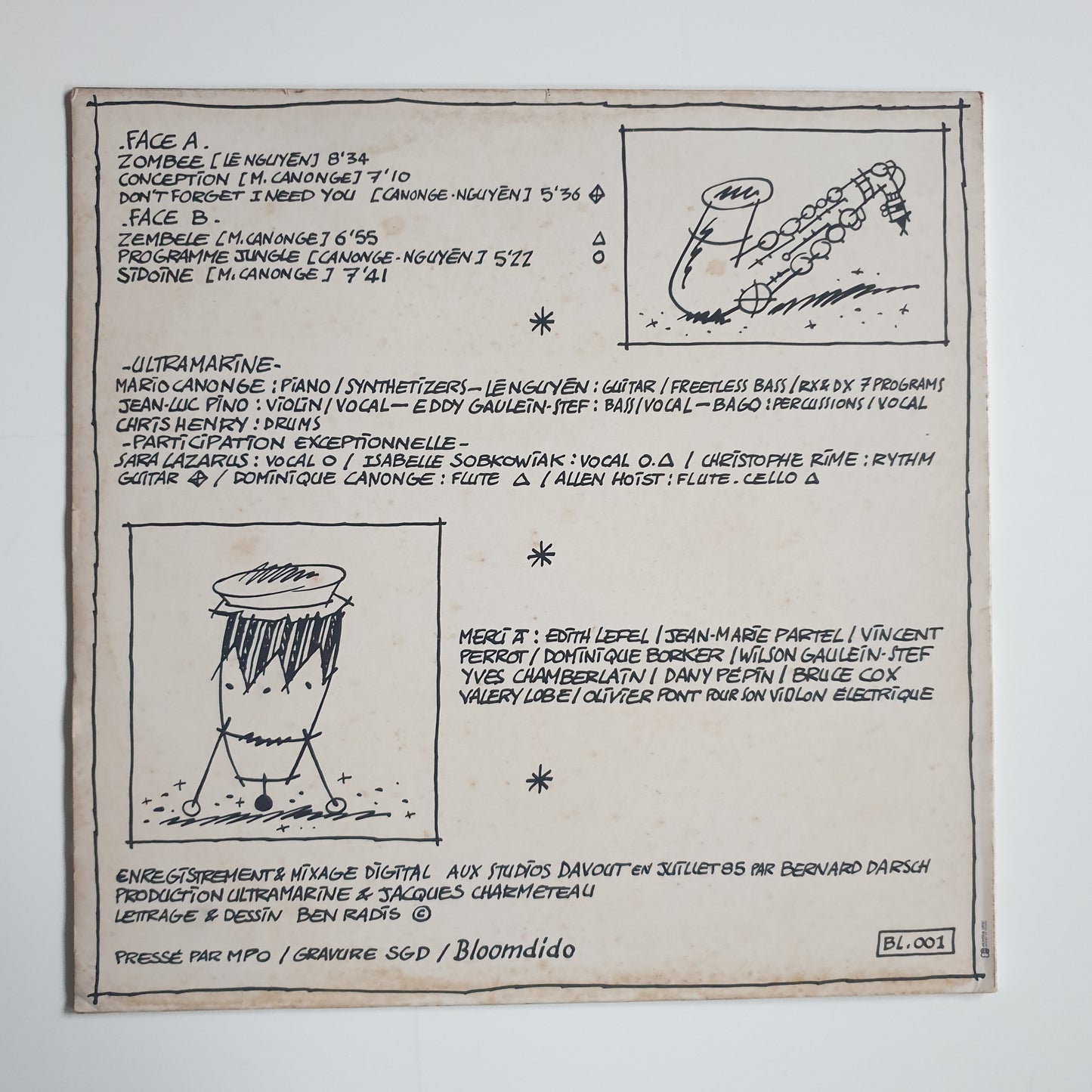 ULTRAMARINE - Programme Jungle