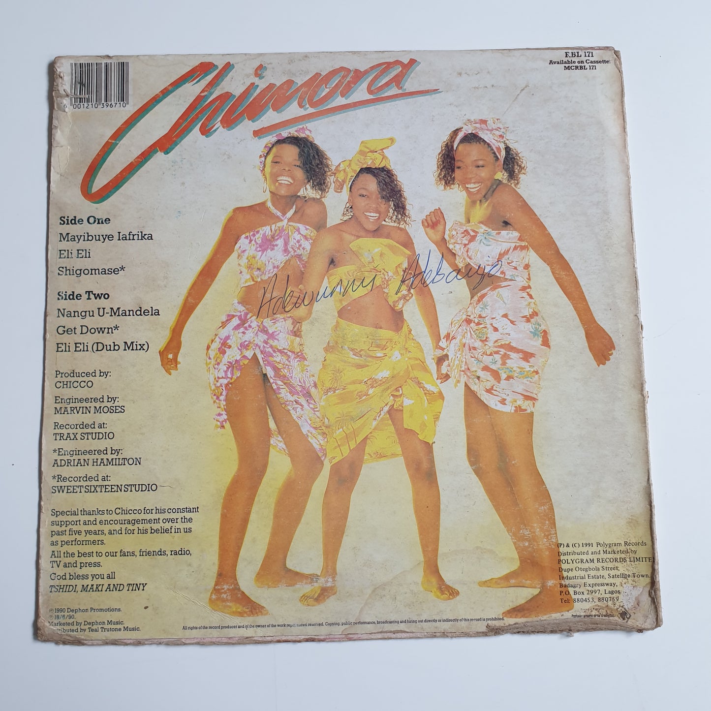 CHIMORA - Mayibuye Iafrika