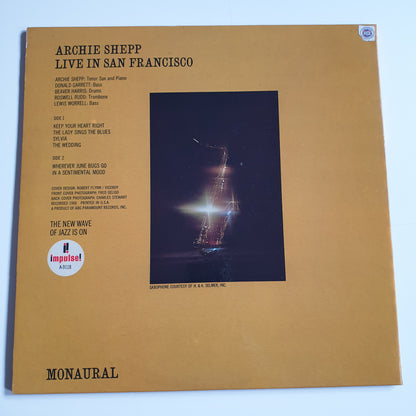 ARCHIE SHEPP - Live In San Francisco