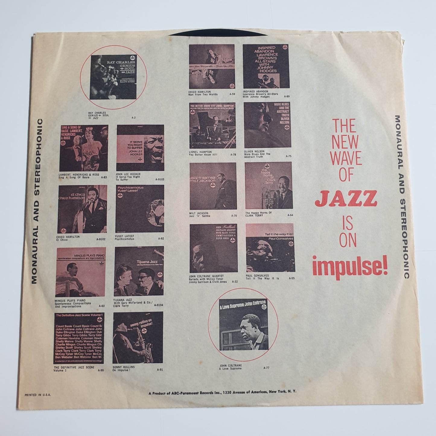 ARCHIE SHEPP - Live In San Francisco